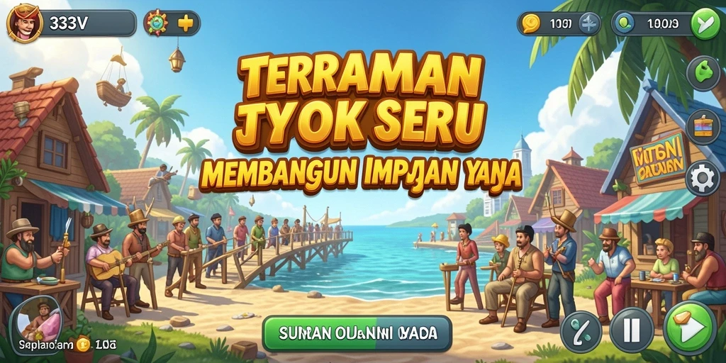 Tampilan gameplay menawan dari 333V yang penuh tantangan Tycoon.