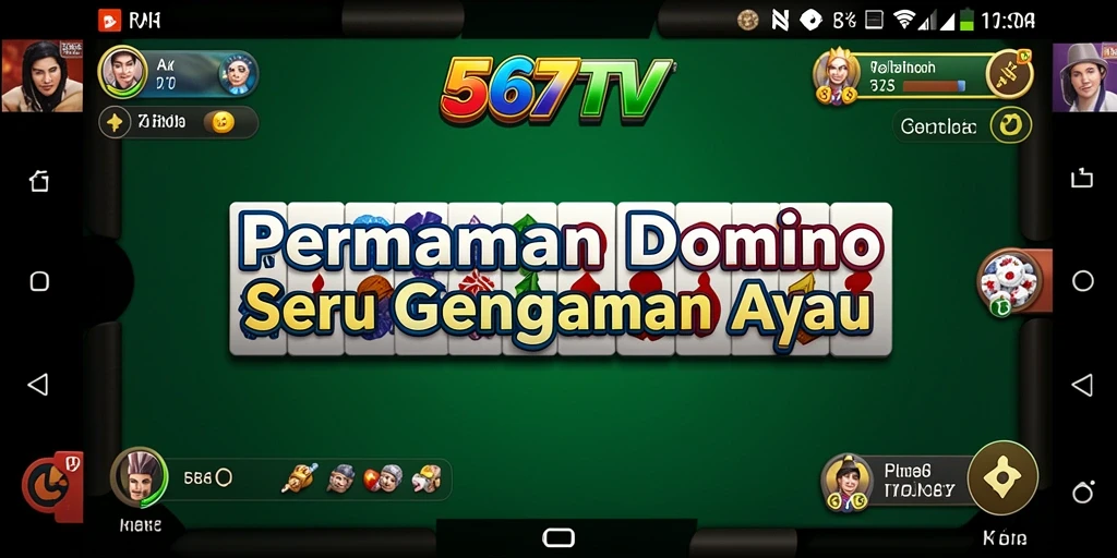 Tampilan gameplay seru di aplikasi 567TV.