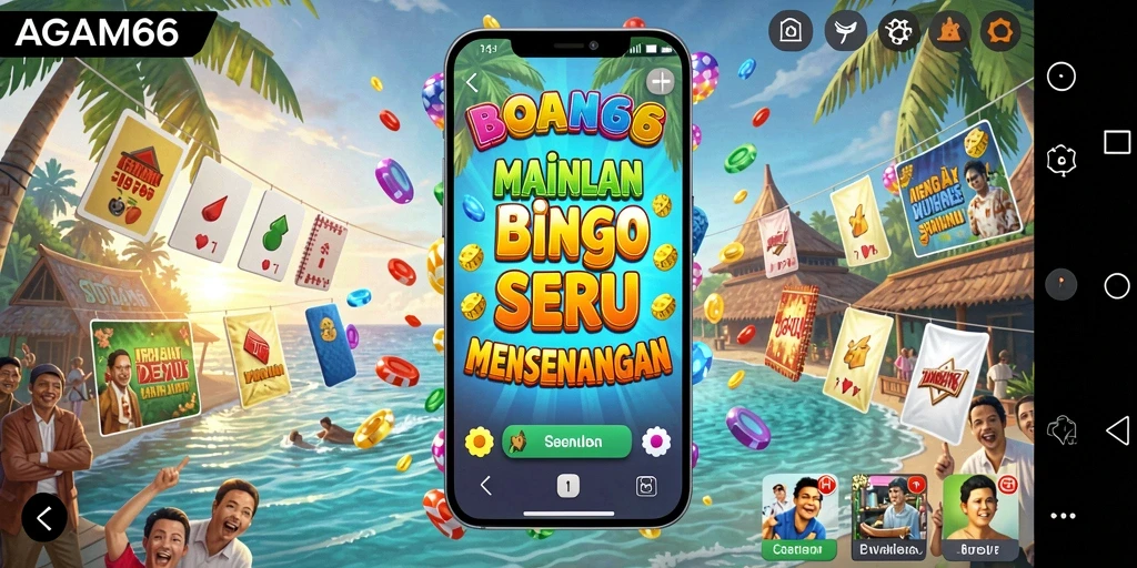 Screenshot gameplay AGAM66 menampilkan keseruan bermain Bingo.