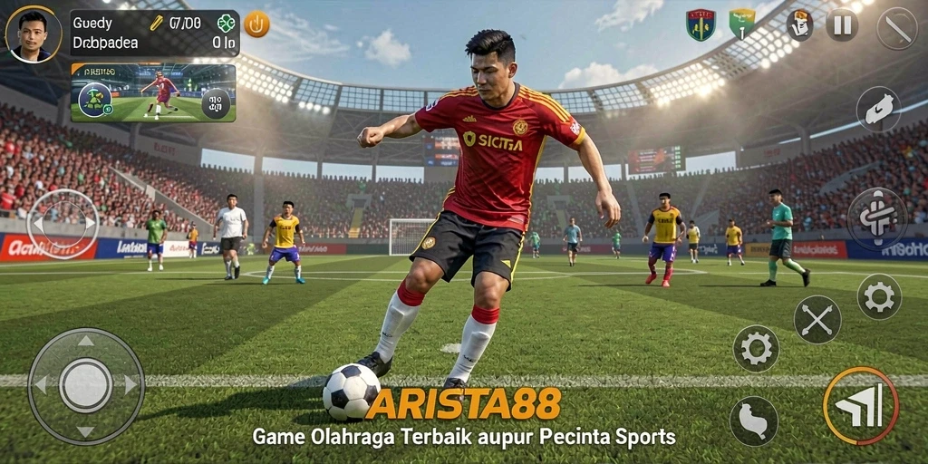Tampilan gameplay ARISTA88 yang kompetitif dan seru.