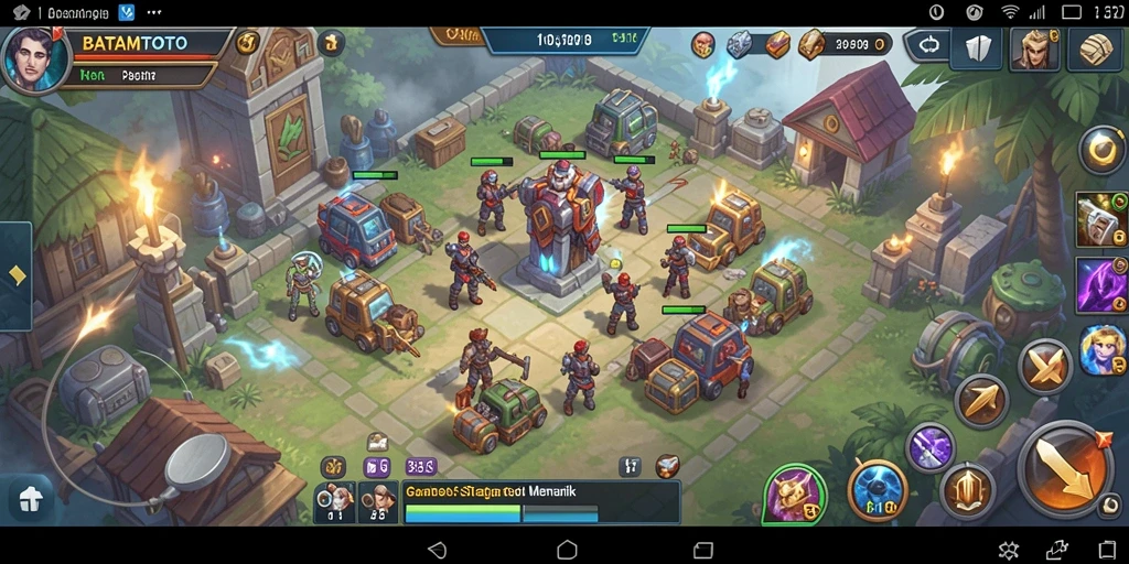 Gameplay SLG yang menegangkan dan strategis di BATAMTOTO.