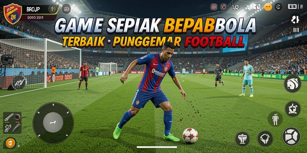 Tampilan gameplay BROJP yang intens dan menyenangkan.