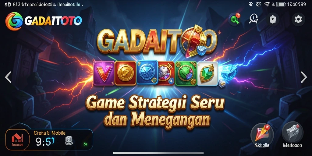 Tampilan gameplay menarik dari GADAITOTO yang penuh strategi.