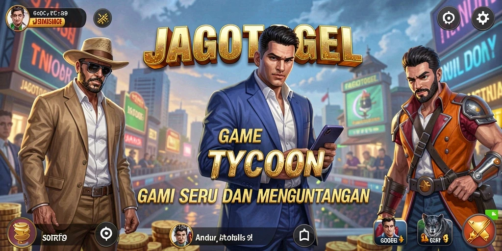 Screenshot <strong>JAGOTOGEL</strong> menampilkan serunya gameplay Tycoon yang penuh strategi.