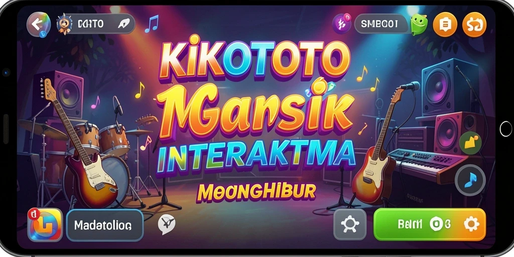 Tampilan gameplay KIKOTOTO yang menakjubkan dan interaktif.