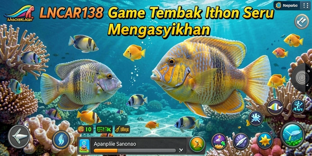 Screenshot gameplay LANCAR138 menampilkan aksi menembak ikan yang seru.