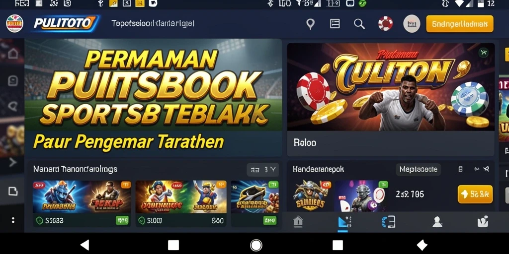 Tampilan gameplay PULITOTO dengan opsi taruhan menarik.