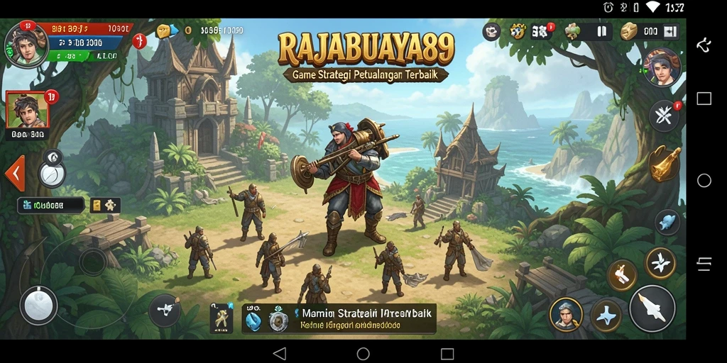 Tampilan gameplay menarik dari RAJABUAYA89