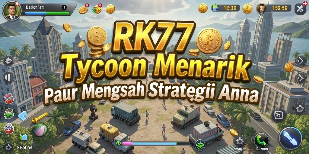 Screenshot RK77 menampilkan gameplay Tycoon yang menarik dan strategis.