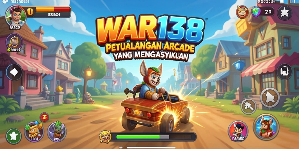 Tampilan gameplay seru dari WAR138 dengan aksi arcade yang menegangkan.